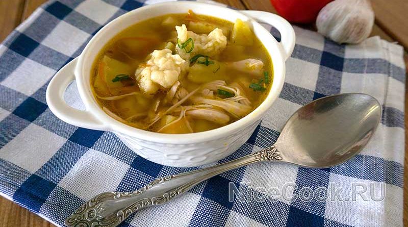 Диетический куриный суп из филе - очень простой рецепт с пошаговыми фото